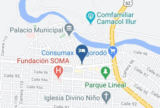 Chigorodo - Hotel Las Guaduas Del Darien Maps