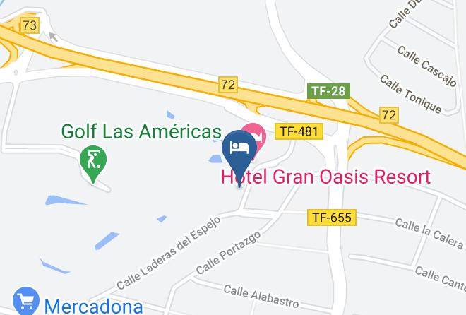 Santa Cruz De Tenerife - Hotel Las Madrigueras Maps
