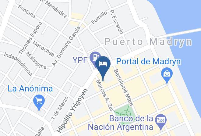 Biedma Department - Hotel Las Maras Maps