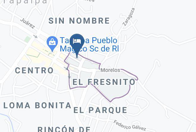Tapalpa - Hotel Las Margaritas Tapalpa Maps