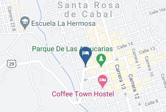 Santa Rosa De Cabal - Hotel Las Marianitas Maps