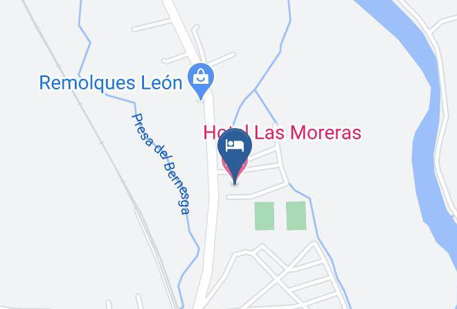Hotel Las Moreras Map