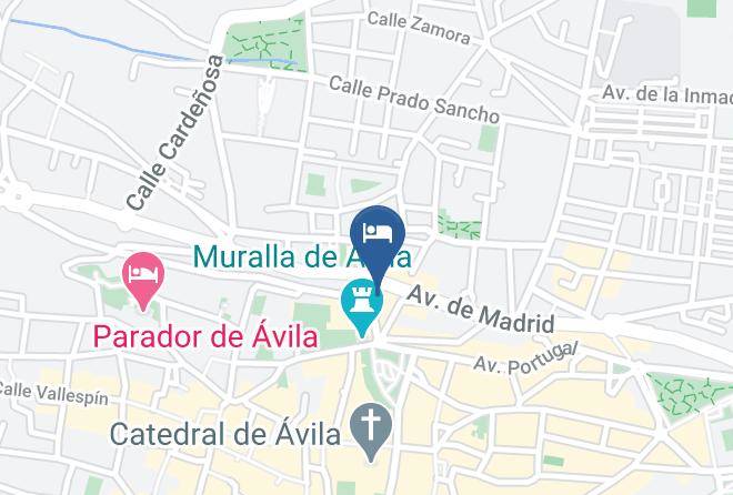 Hotel Las Murallas Map
