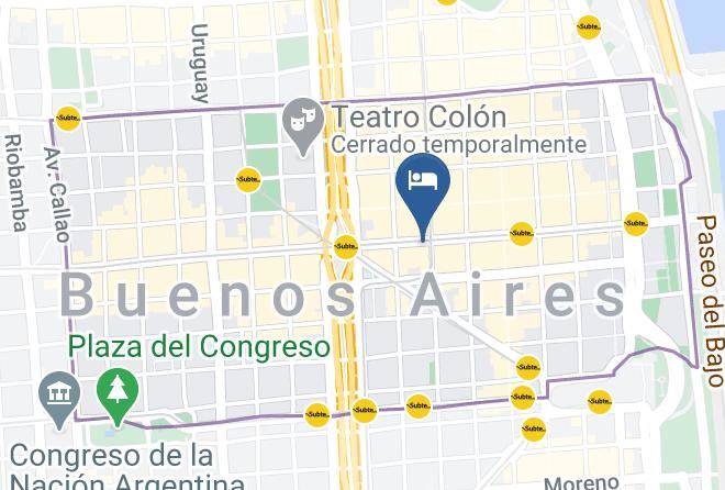 San Nicolas - Hotel Las Naciones Maps