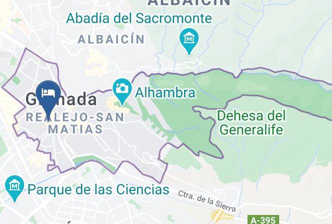 Granada - Hotel Las Nieves Maps