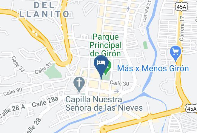 Giron - Hotel Las Nieves Maps