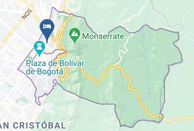 Bogota - Hotel Las Nieves Ld Maps