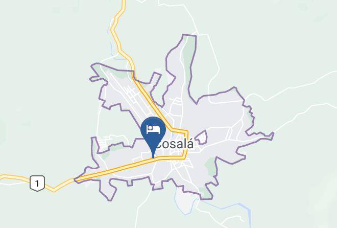 Cosala - Hotel Las Nubes Maps