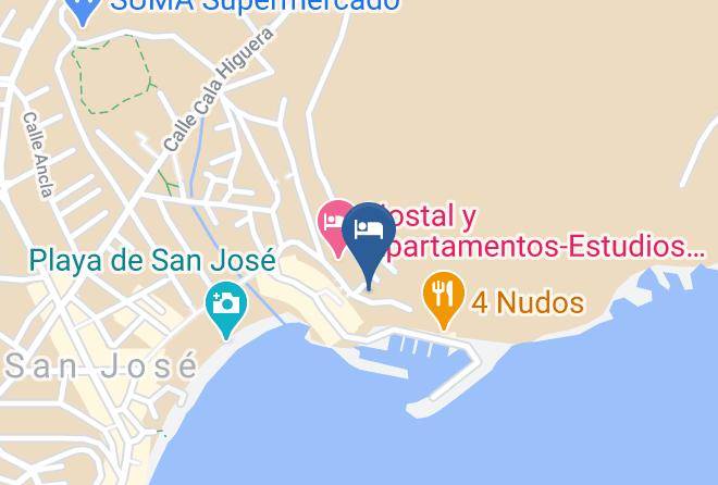 Almeria - Hotel Las Olas Maps