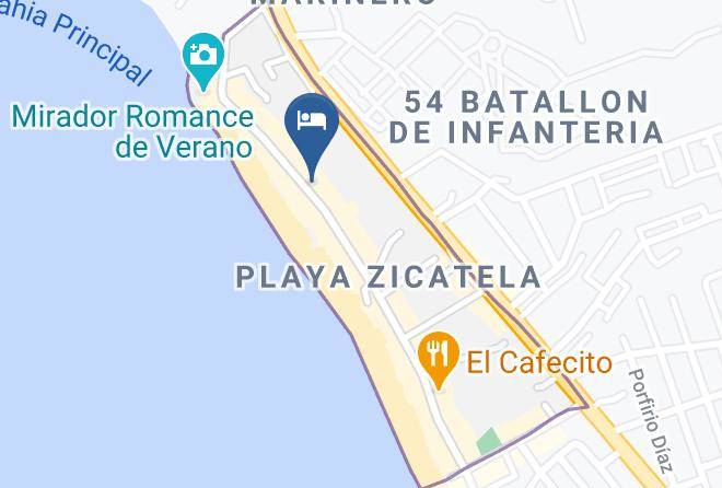 Santa Mariaotepec - Hotel Las Olas Maps