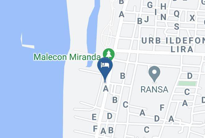 Pisco - Hotel Las Olas Maps