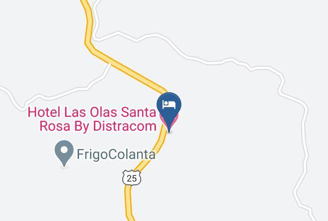 Santa Rosa De Osos - Hotel Las Olas Santa Rosa By Distracom Maps
