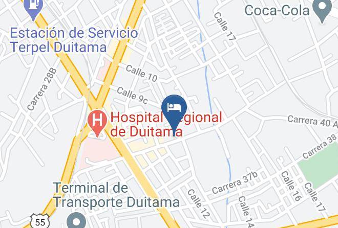 Hotel Las Orquideas Map