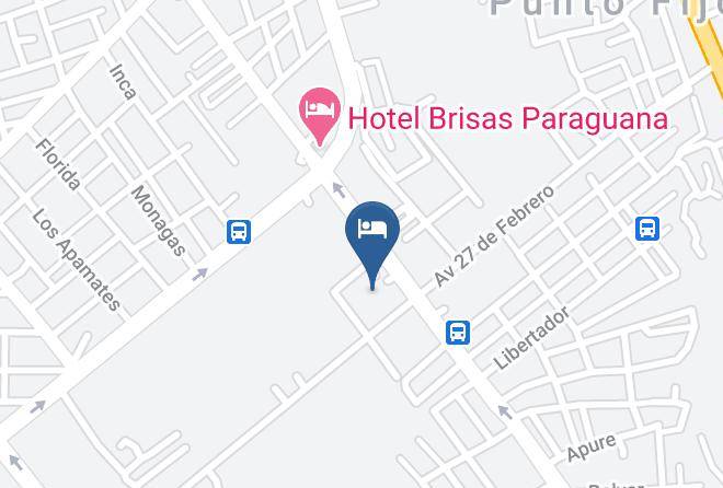 Punto Fijo - Hotel Las Palmas Inn Maps