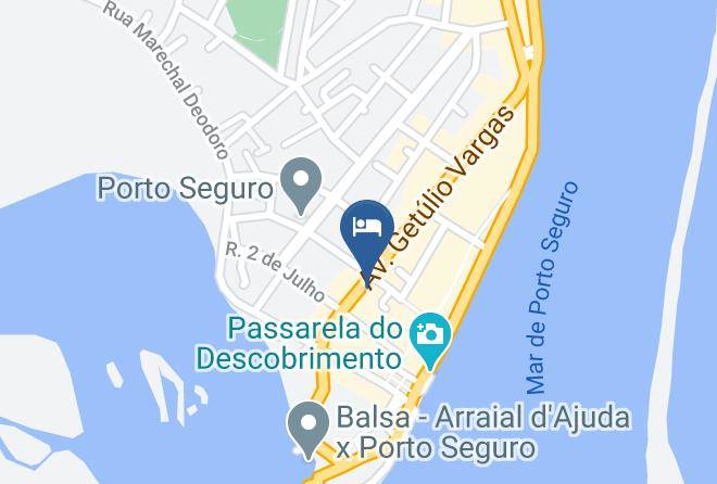 Porto Seguro - Hotel Las Palmas Maps