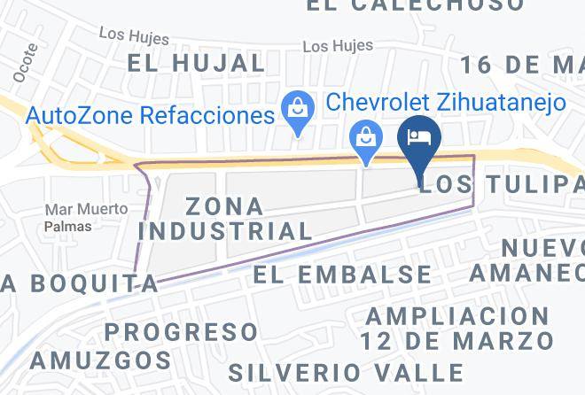 Jose Azueta - Hotel Las Palmas Maps