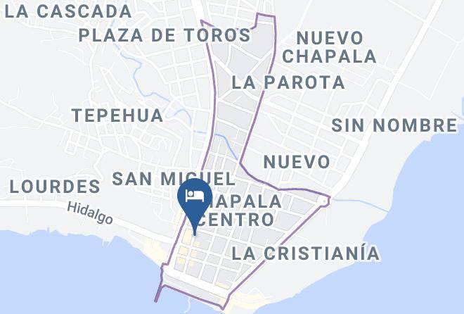 Chapala - Hotel Las Palmitas Maps