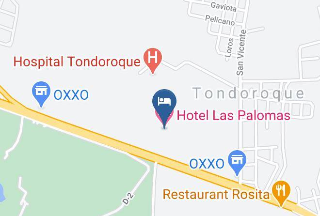 Bahia De Banderas - Hotel Las Palomas Maps