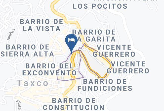 Taxco De Alarcon - Hotel Las Palomas Maps
