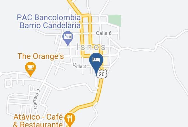 Isnos - Hotel Las Piedras San Jose Maps