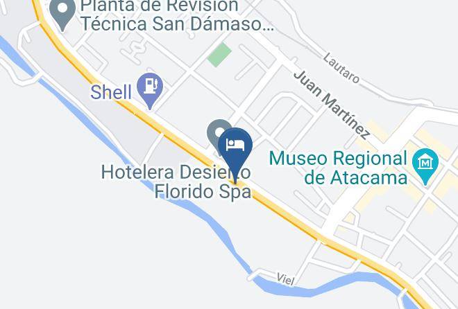 Copiapo Province - Hotel Las Pircas Maps