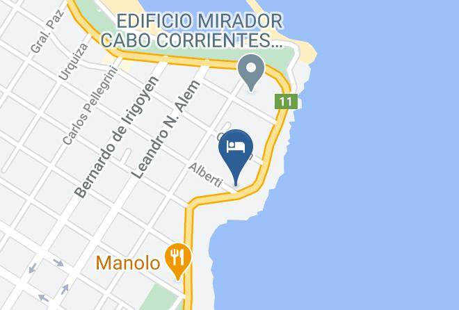 General Pueyrredon Partido - Hotel Las Rocas Maps