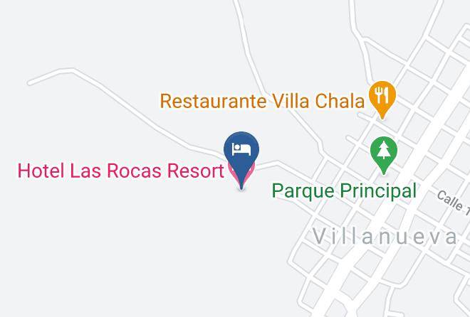 Villanueva - Hotel Las Rocas Resort Maps