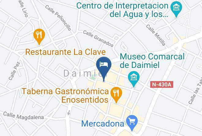 Ciudad Real - Hotel Las Tablas Maps