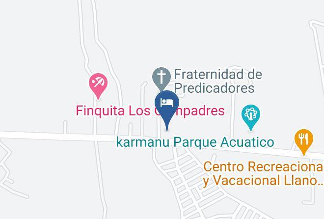 Villavicencio - Hotel Las Tekas Maps