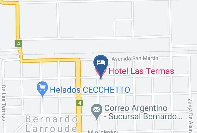 Chapaleufu - Hotel Las Termas Maps