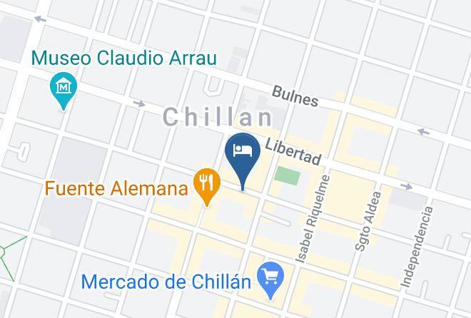 Diguillin - Hotel Las Terrazas Maps