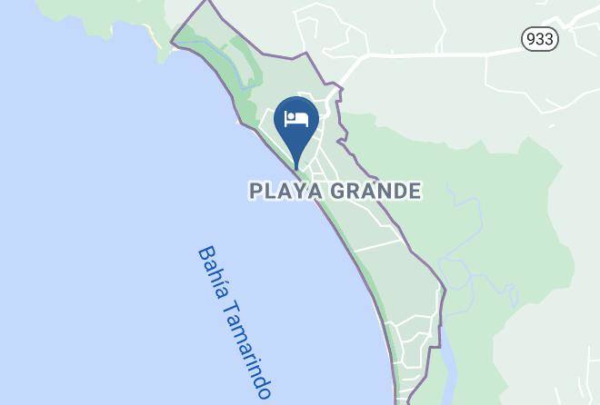 Santa Cruz - Hotel Las Tortugas Maps