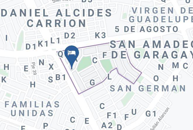 San Martin De Porres - Hotel Las Tres Regiones Maps