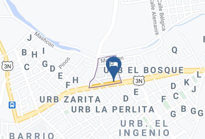 Cajamarca - Hotel Las Vegas Cajamarca Maps