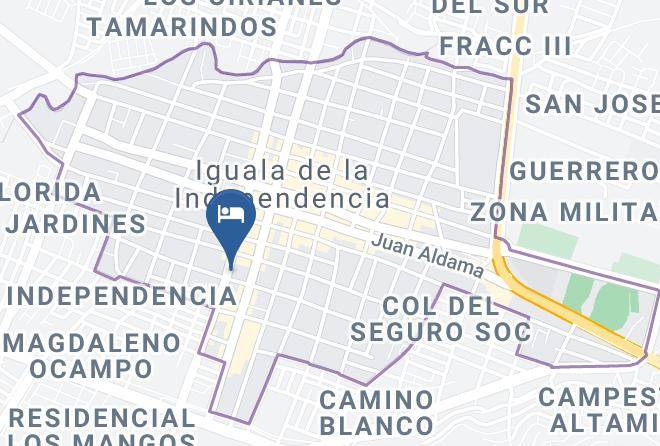 Iguala De La Independencia - Hotel Las Vegas Maps