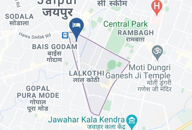 Jaipur - Hotel Las Vegas Maps