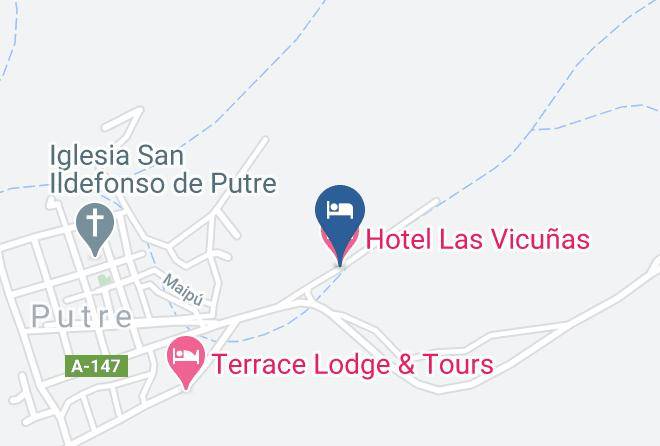 Parinacota Province - Hotel Las Vicunas Maps