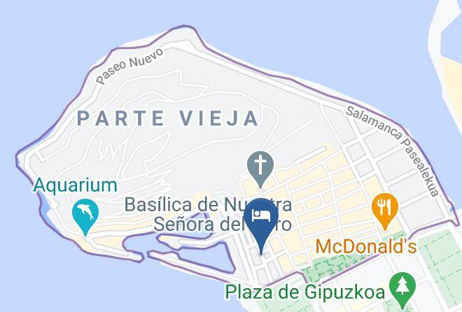 Gipuzkoa - Hotel Lasala Plaza Maps