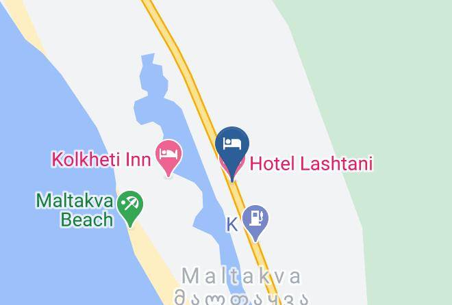 Georgia - Hotel Lashtani Maps