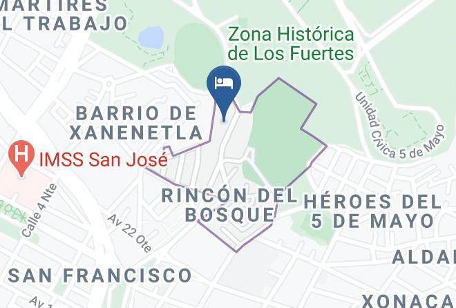 Puebla Rincon Del Bosque - Hotel Lastra Maps