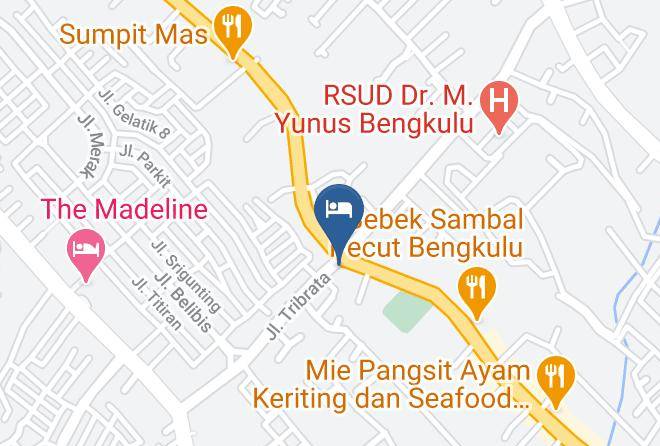 Kota Bengkulu - Hotel Latansa Maps