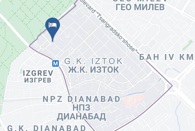 Sofia - Hotel Latinka Maps