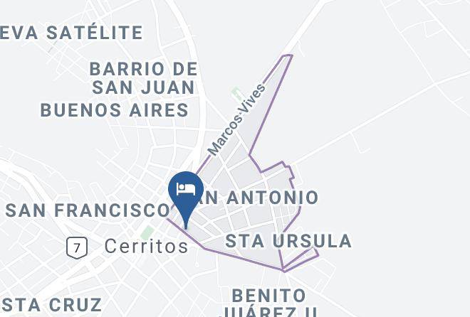 Cerritos - Hotel Latino Maps