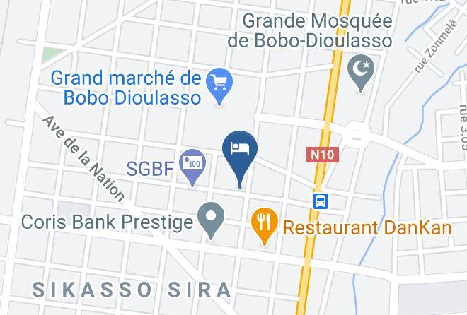 Houet - Hotel Lauberge Maps