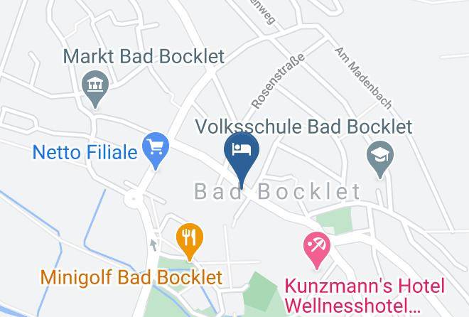 Bad Kissingen - Hotel Laudensack Maps