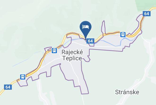 Rajecke Teplice - Hotel Laura Maps