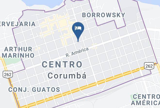 Corumba - Hotel Laura Vicunha Maps