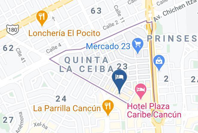 Benito Juarez - Hotel Laurel 41 Maps