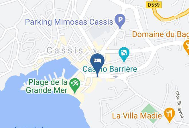 Bouches Du Rhone - Hotel Laurence Maps