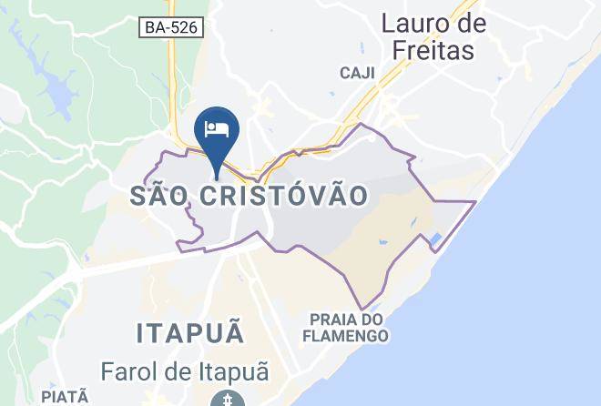 Salvador - Hotel Lauro De Sao Cristovao Maps